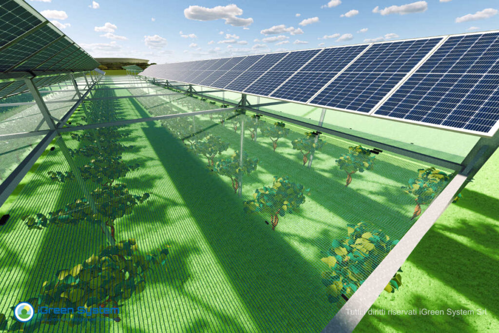 Agrivoltaico, iGreen System Srl - Evoluzione tecnologica per l'ambiente. Agricoltura e Fotovoltaico
